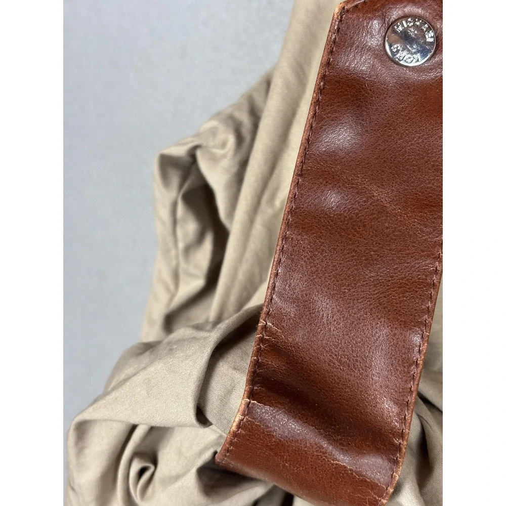 Michael Michael Kors Jacket Womens 22W Khaki Utility Safari Cotton